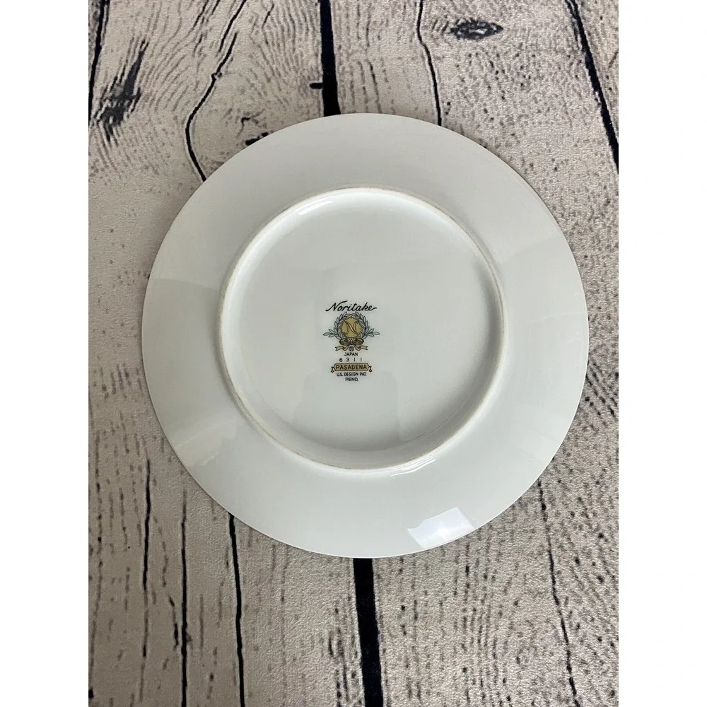 Noritake Pasadena Rose 6311 Bread Plates 6  1/4